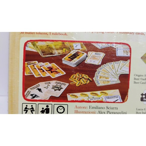DV GIOCHI BANG! THE WILD WEST CARD GAME EMILIANO SCIARRA NEW SEALED NEW EDITION - Picture 3 of 5